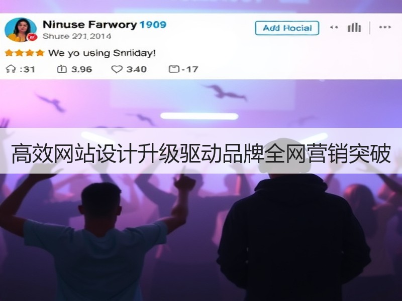 高效网站设计升级驱动品牌全网营销突破