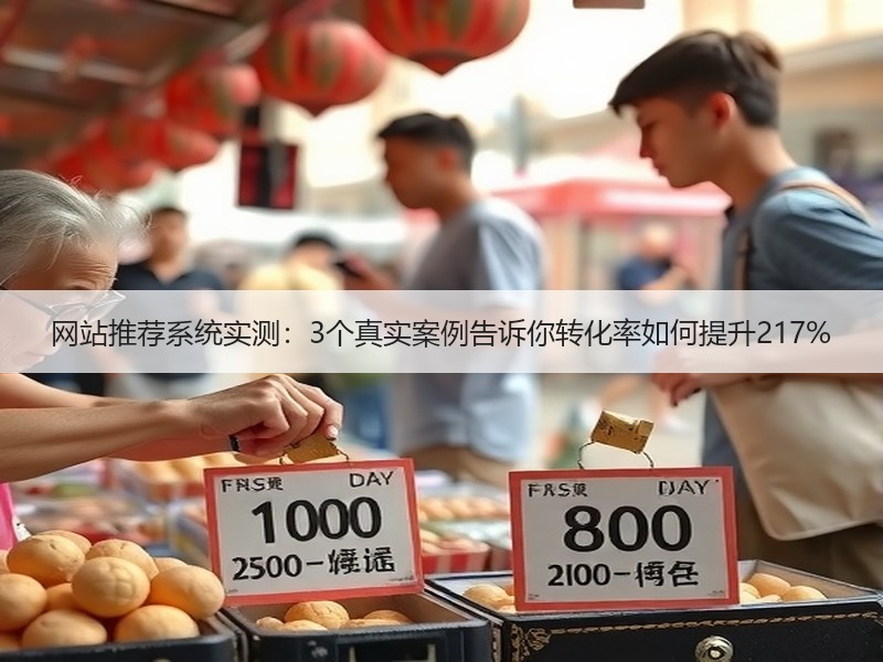 网站推荐系统实测：3个真实案例告诉你转化率如何提升217%