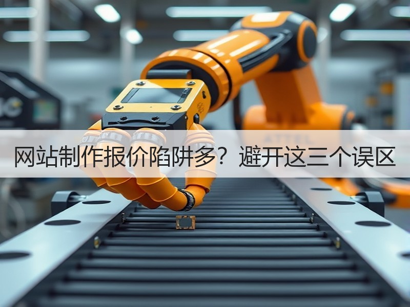 网站制作报价陷阱多？避开这三个误区