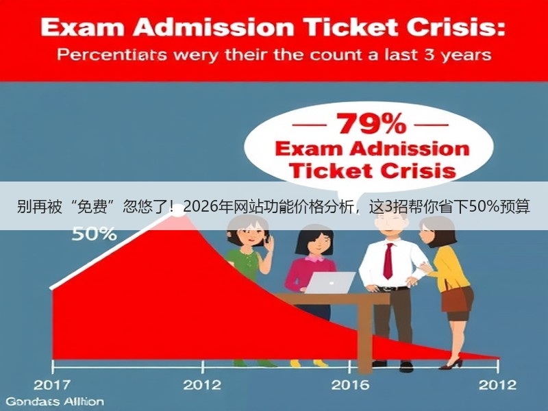 别再被“免费”忽悠了！2026年网站功能价格分析，这3招帮你省下50%预算