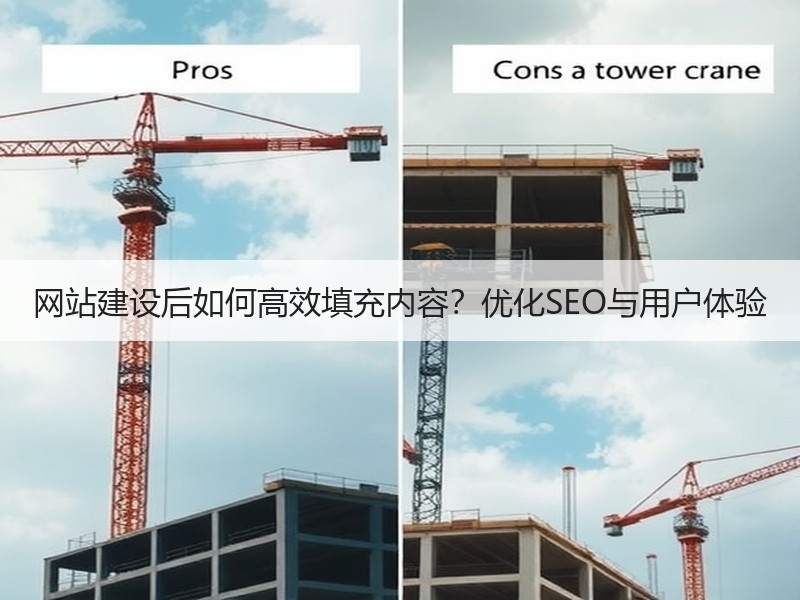 网站建设后如何高效填充内容？优化SEO与用户体验