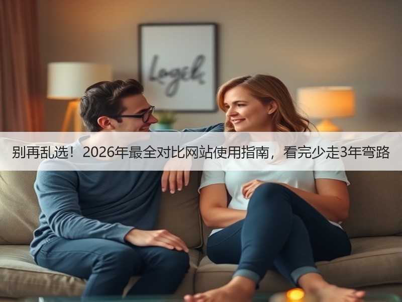 别再乱选！2026年最全对比网站使用指南，看完少走3年弯路
