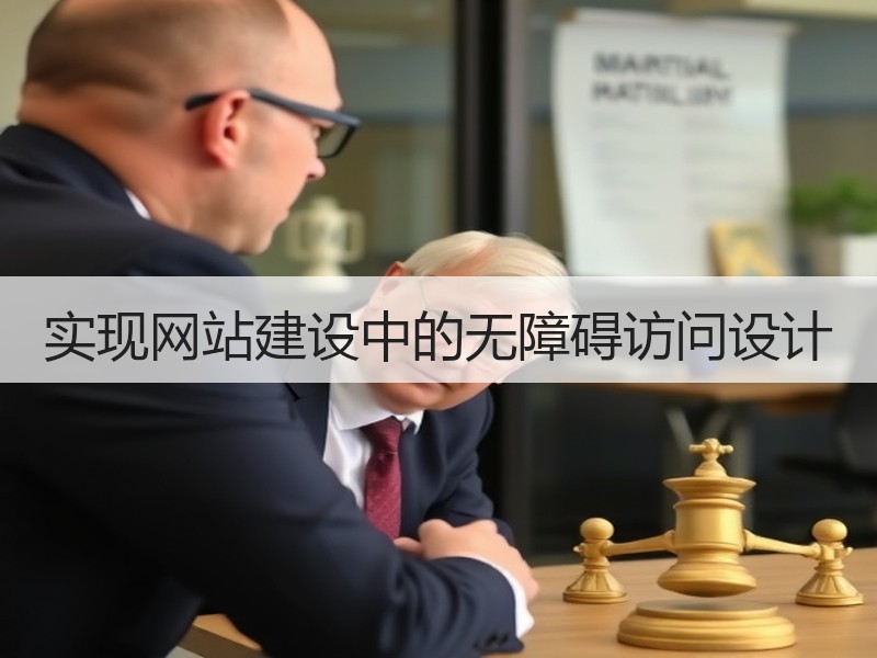 实现网站建设中的无障碍访问设计