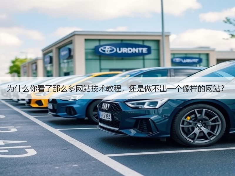 为什么你看了那么多网站技术教程，还是做不出一个像样的网站？
