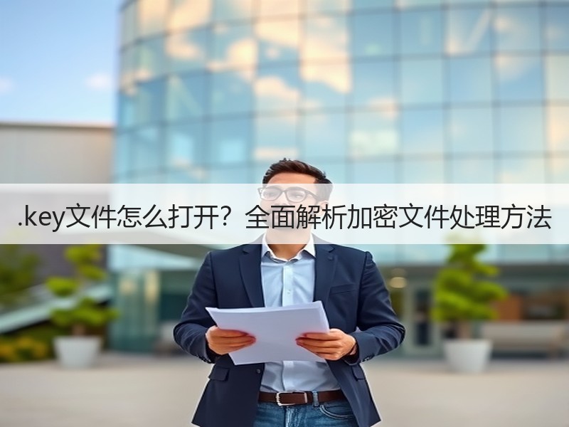 .key文件怎么打开？全面解析加密文件处理方法