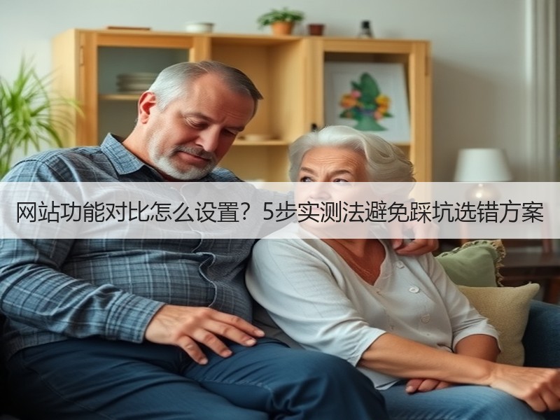 网站功能对比怎么设置？5步实测法避免踩坑选错方案