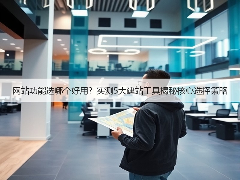 网站功能选哪个好用？实测5大建站工具揭秘核心选择策略
