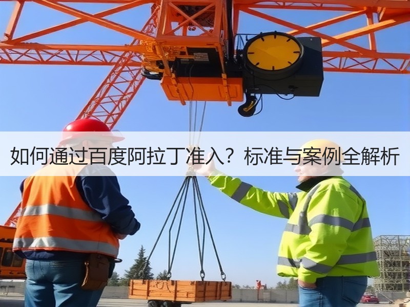 如何通过百度阿拉丁准入？标准与案例全解析