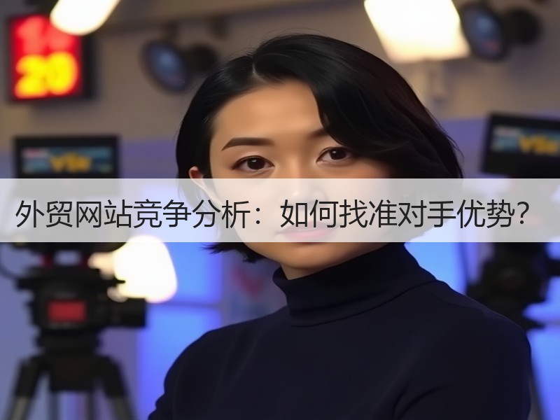 外贸网站竞争分析：如何找准对手优势？