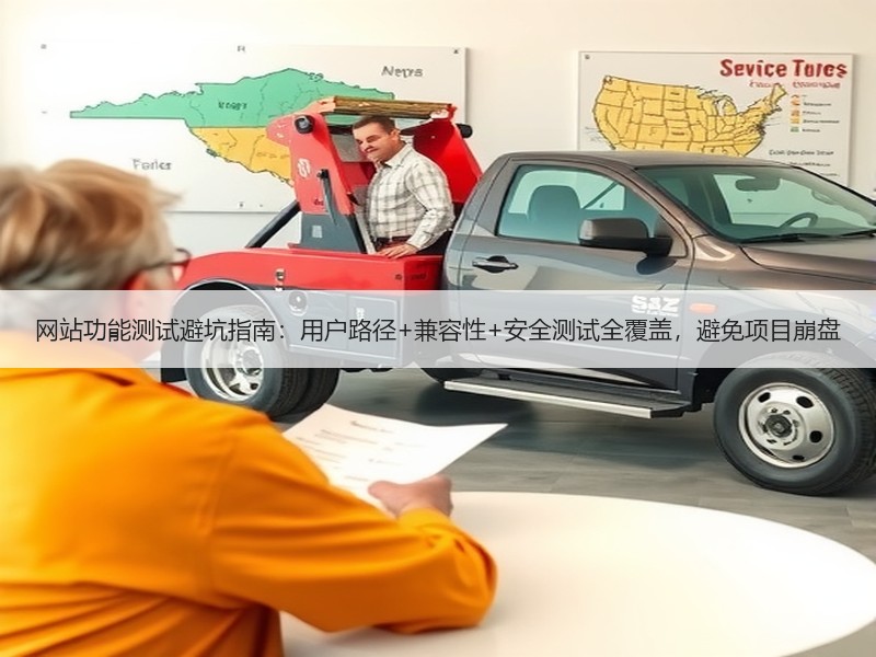 网站功能测试避坑指南：用户路径+兼容性+安全测试全覆盖，避免项目崩盘