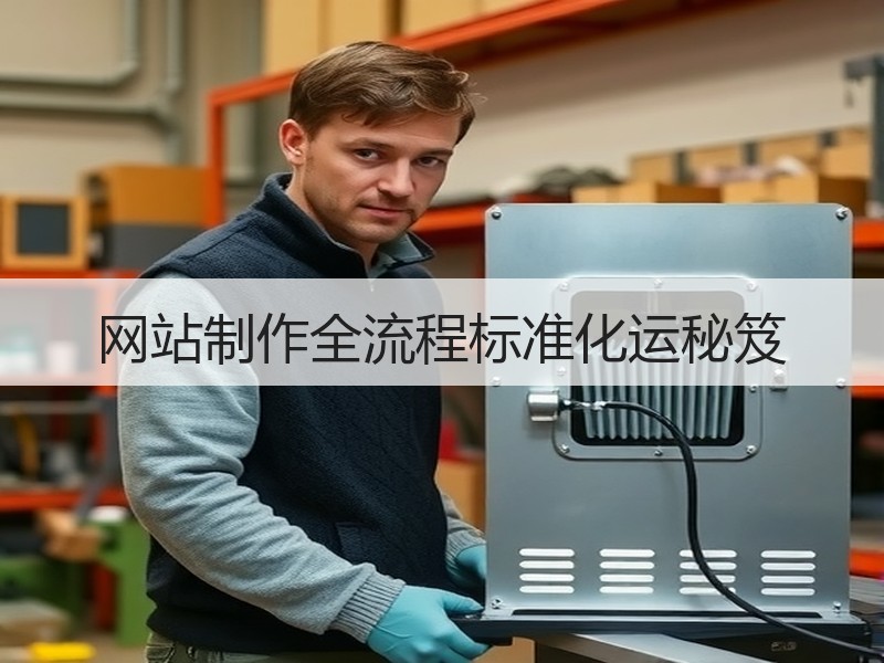 网站制作全流程标准化运秘笈