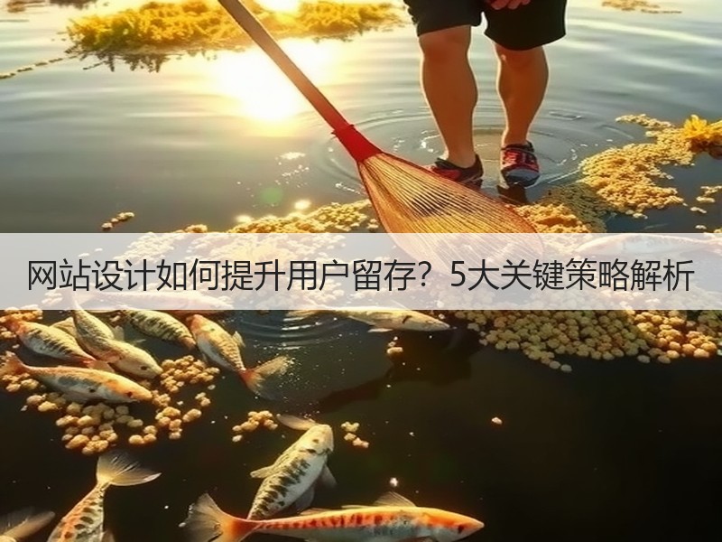 网站设计如何提升用户留存？5大关键策略解析