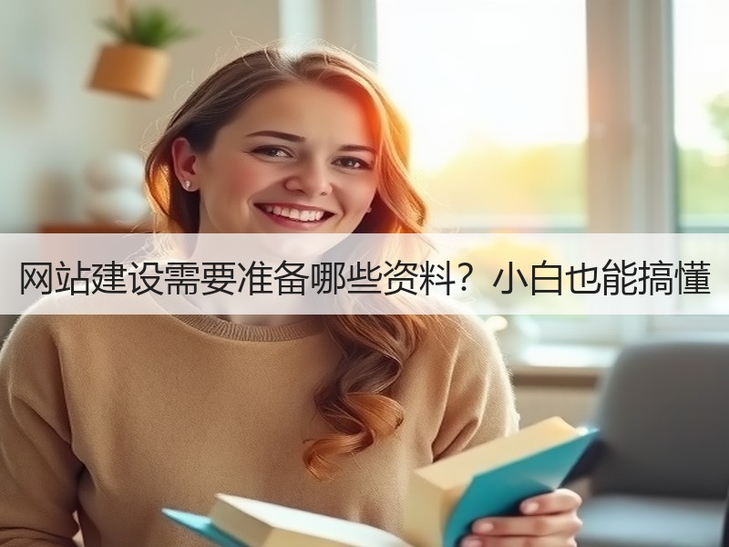 网站建设需要准备哪些资料？小白也能搞懂