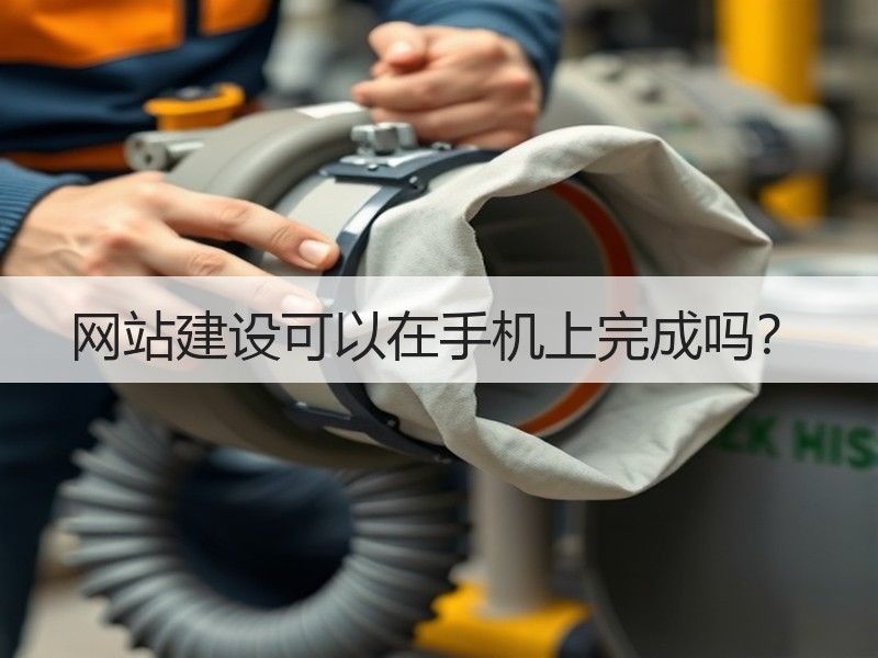 网站建设可以在手机上完成吗？
