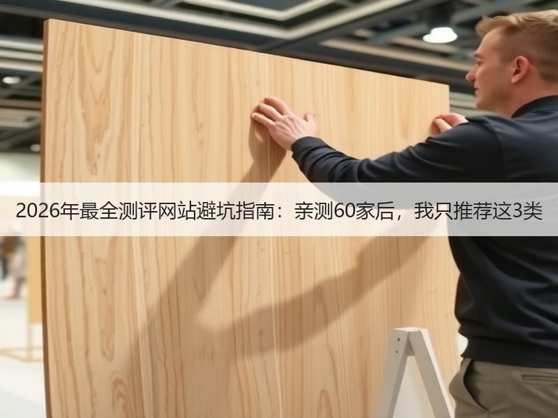 2026年最全测评网站避坑指南：亲测60家后，我只推荐这3类