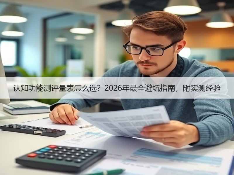 认知功能测评量表怎么选？2026年最全避坑指南，附实测经验