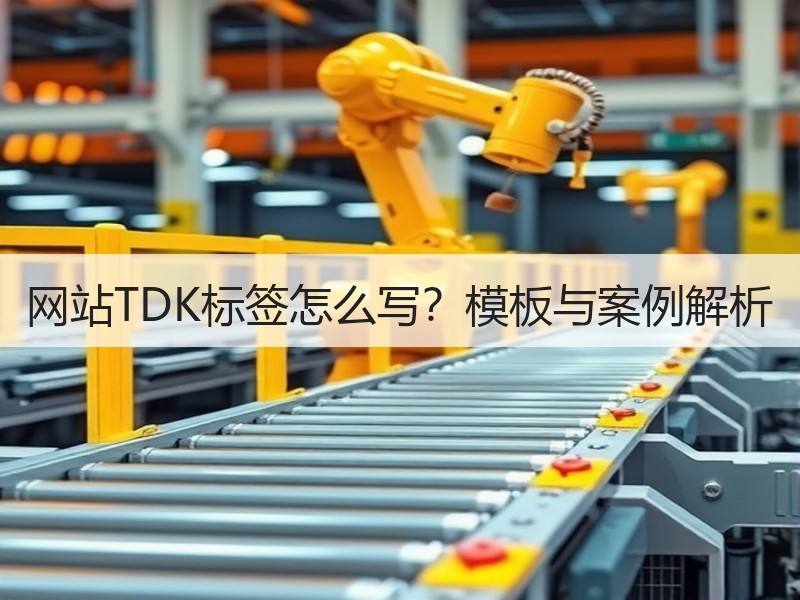 网站TDK标签怎么写？模板与案例解析