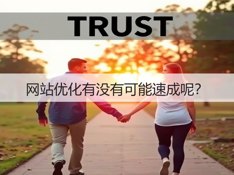 网站优化有没有可能速成呢？