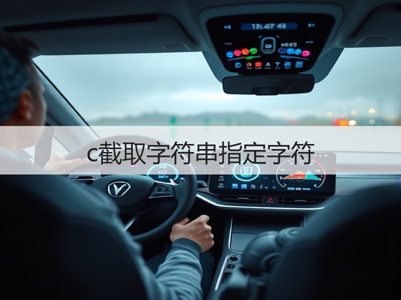 c截取字符串指定字符