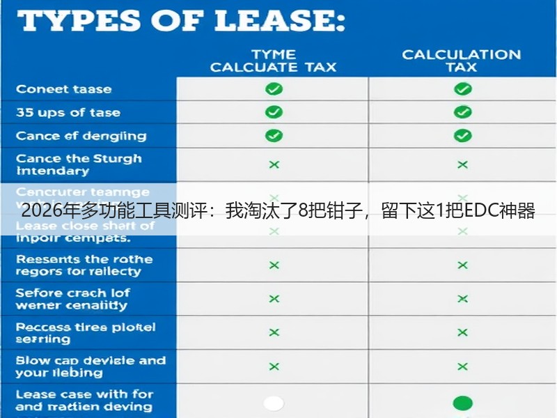 2026年多功能工具测评：我淘汰了8把钳子，留下这1把EDC神器