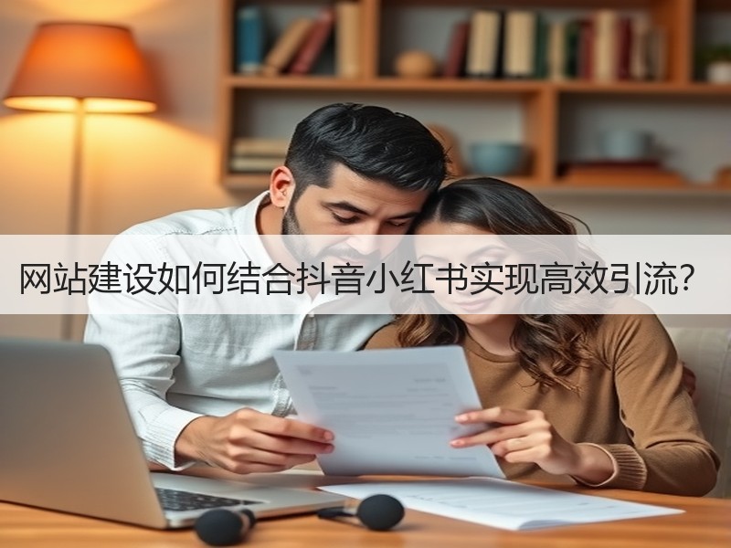 网站建设如何结合抖音小红书实现高效引流？