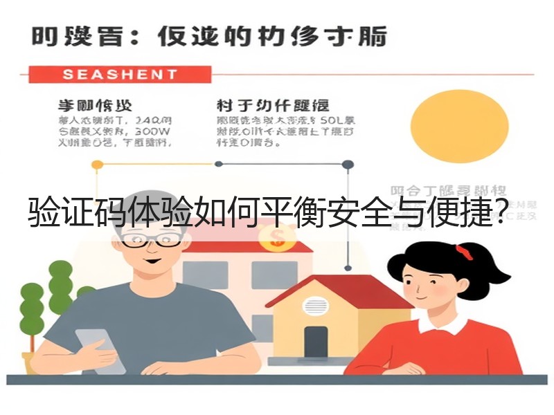 验证码体验如何平衡安全与便捷？