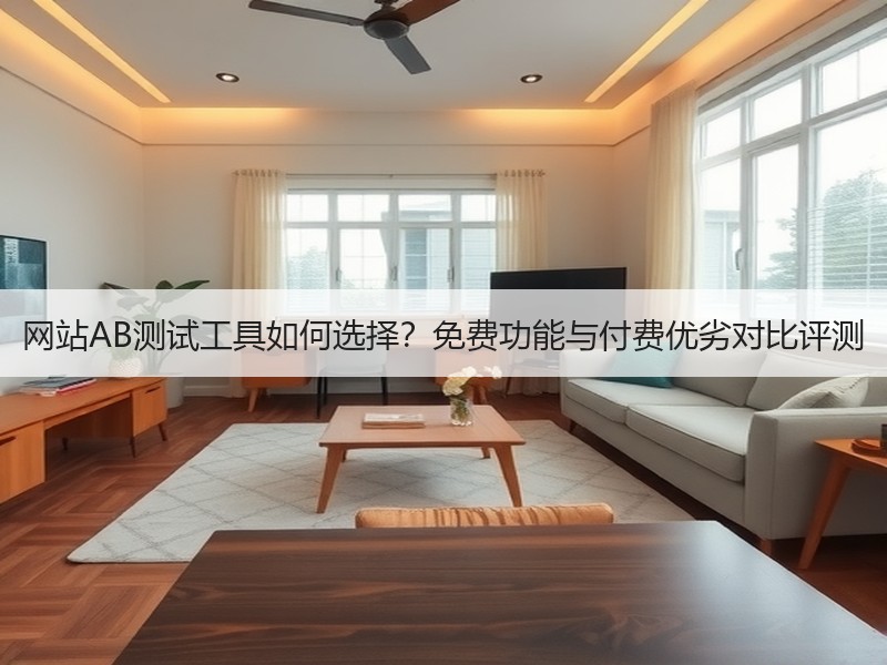 网站AB测试工具如何选择？免费功能与付费优劣对比评测
