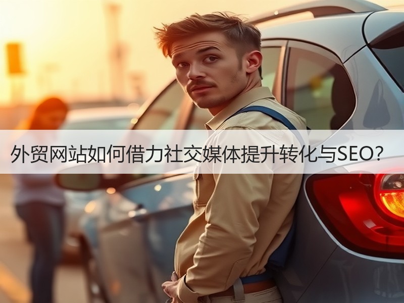 外贸网站如何借力社交媒体提升转化与SEO？