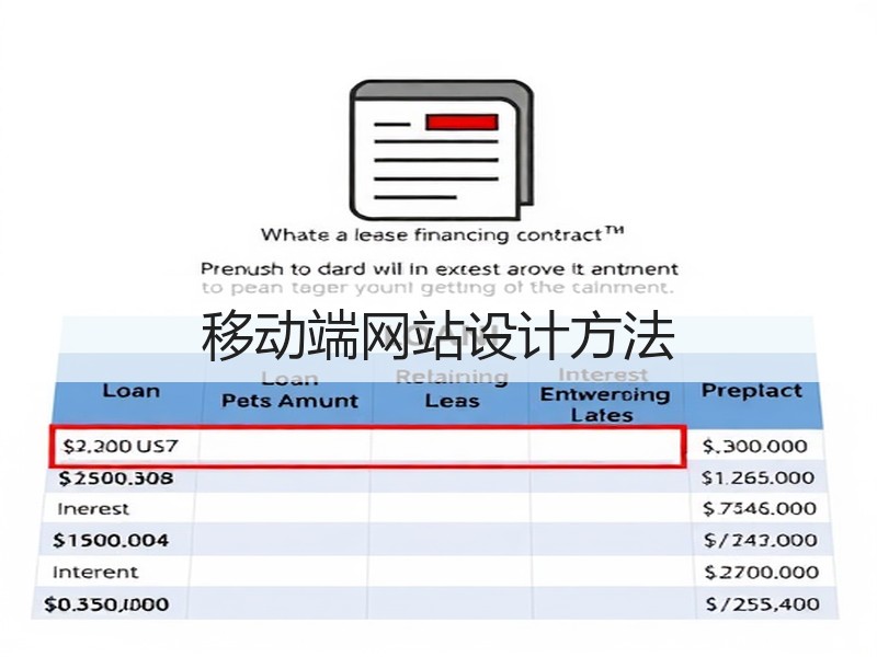 移动端网站设计方法