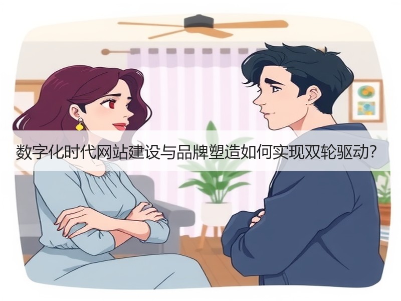 数字化时代网站建设与品牌塑造如何实现双轮驱动？