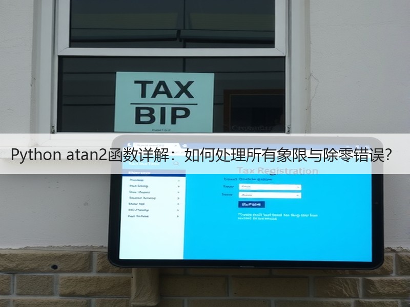 Python atan2函数详解：如何处理所有象限与除零错误？