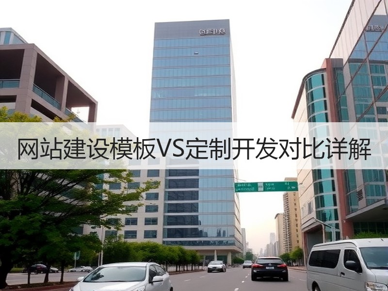 网站建设模板VS定制开发对比详解