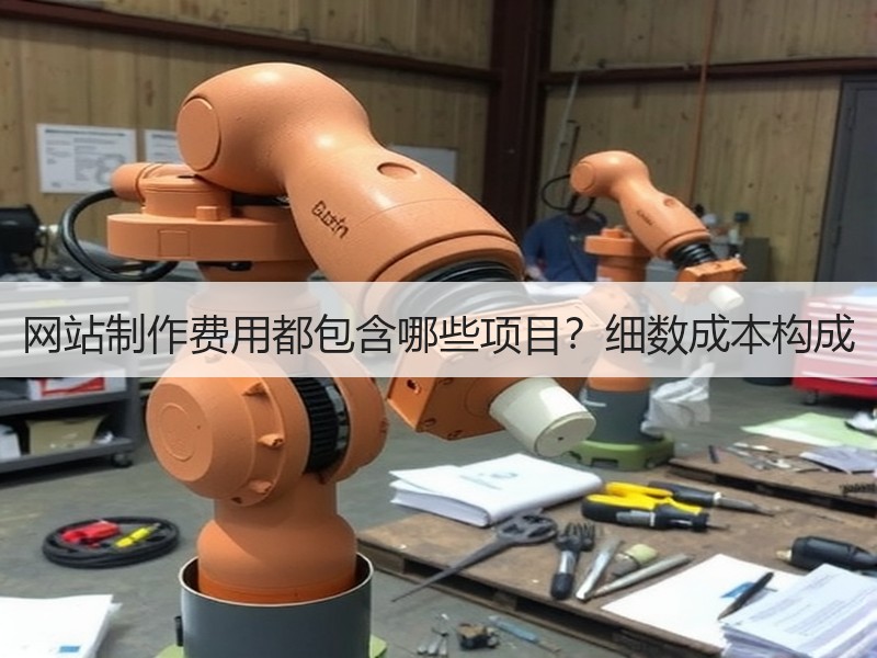 网站制作费用都包含哪些项目？细数成本构成