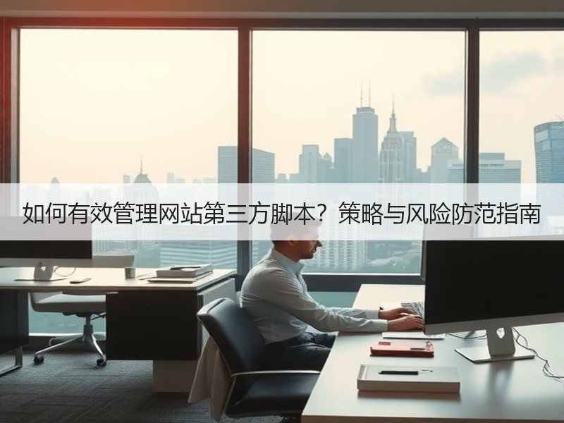 如何有效管理网站第三方脚本？策略与风险防范指南