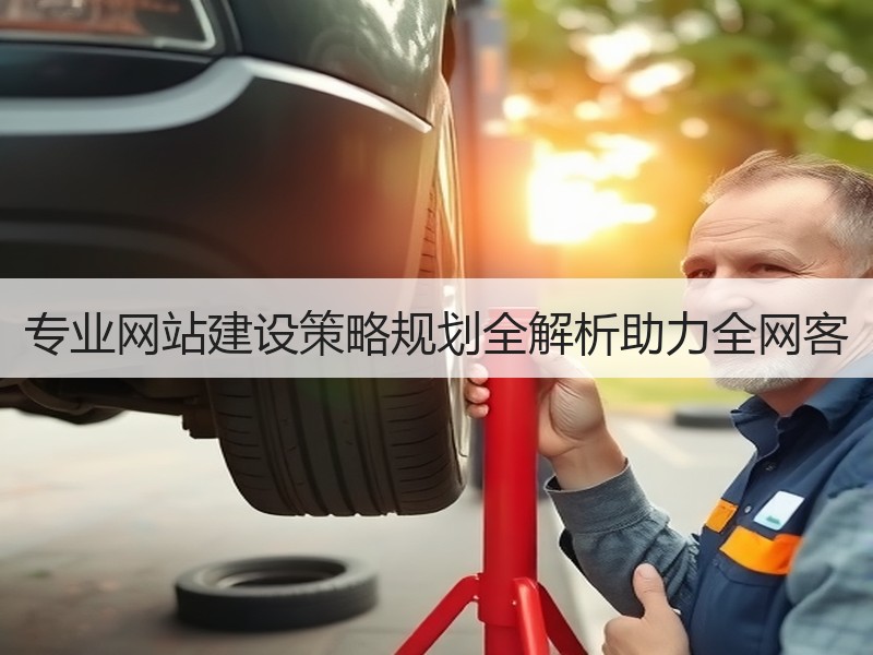 专业网站建设策略规划全解析助力全网客