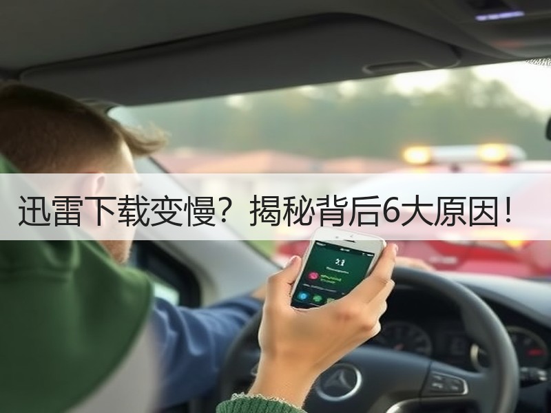 迅雷下载变慢？揭秘背后6大原因！