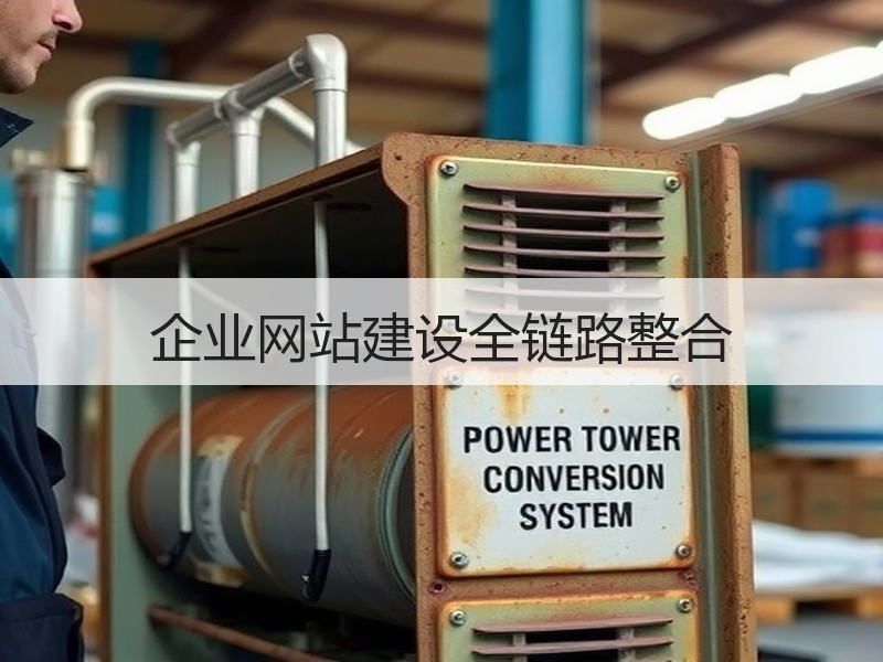 企业网站建设全链路整合
