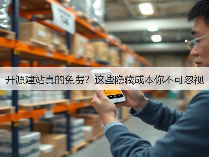 开源建站真的免费？这些隐藏成本你不可忽视