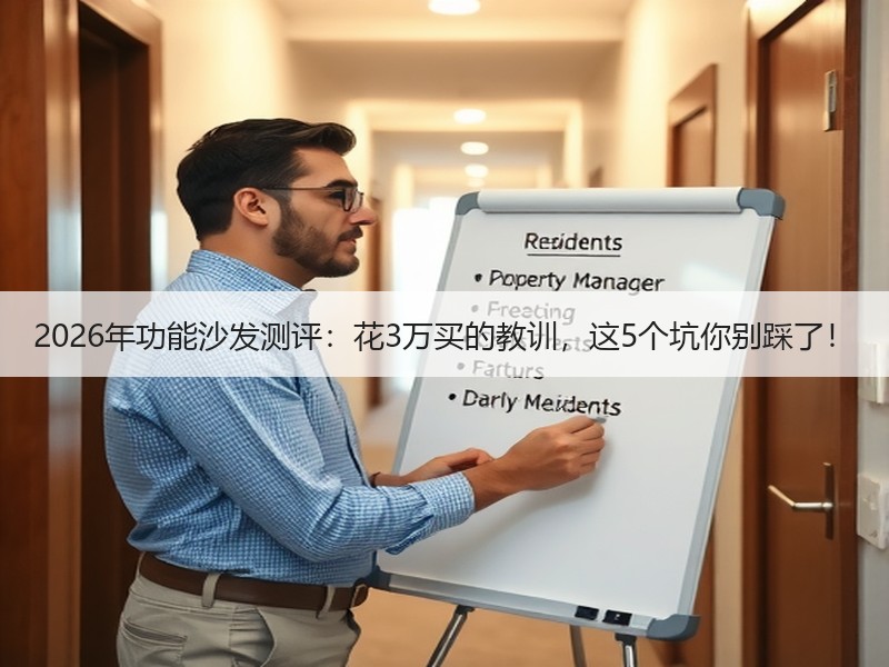 2026年功能沙发测评：花3万买的教训，这5个坑你别踩了！