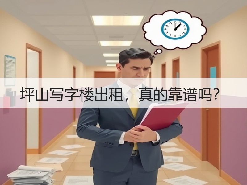 坪山写字楼出租，真的靠谱吗？