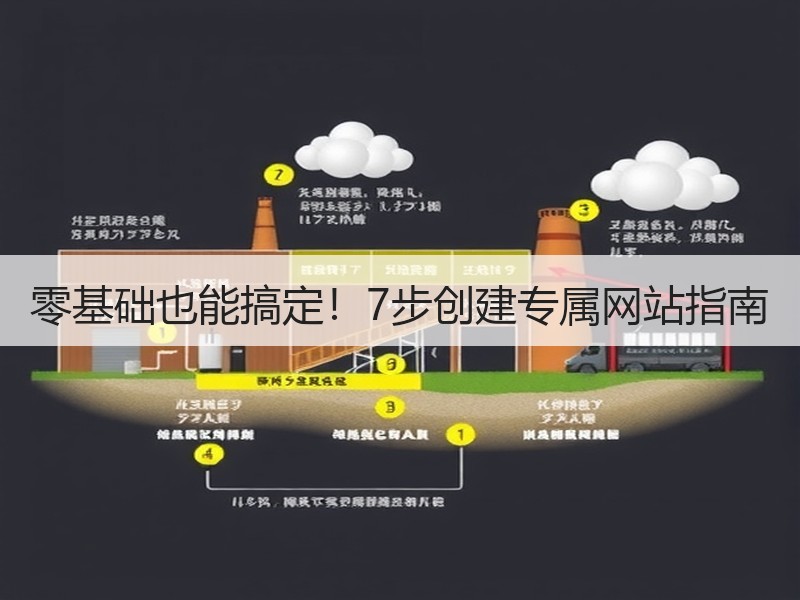 零基础也能搞定！7步创建专属网站指南