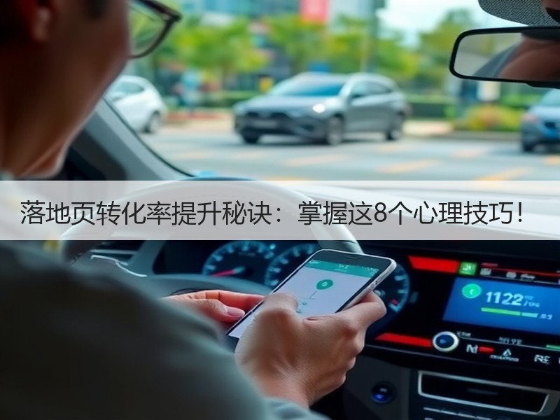 落地页转化率提升秘诀：掌握这8个心理技巧！