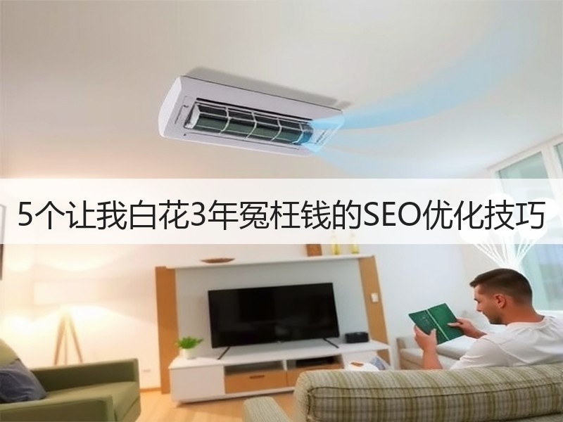 5个让我白花3年冤枉钱的SEO优化技巧