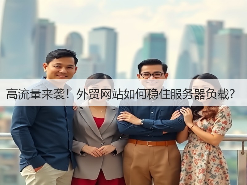 高流量来袭！外贸网站如何稳住服务器负载？