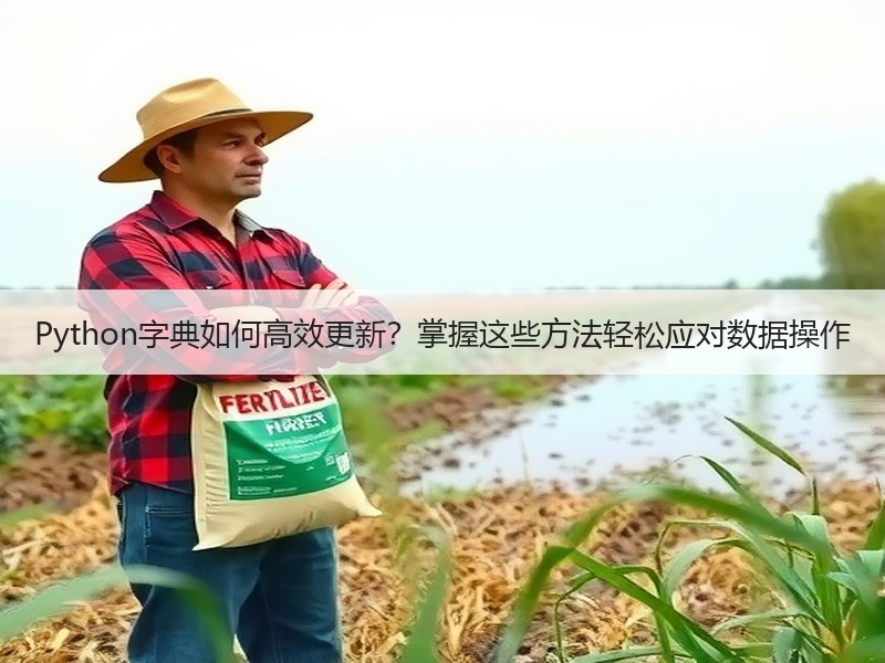 Python字典如何高效更新？掌握这些方法轻松应对数据操作