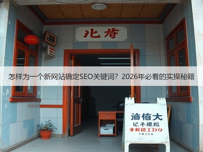 怎样为一个新网站确定SEO关键词？2026年必看的实操秘籍