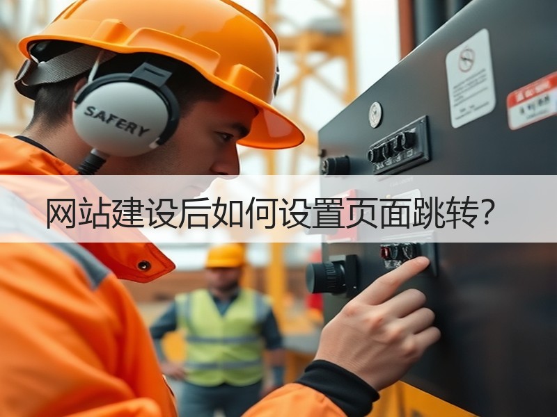 网站建设后如何设置页面跳转？
