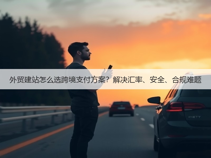 外贸建站怎么选跨境支付方案？解决汇率、安全、合规难题