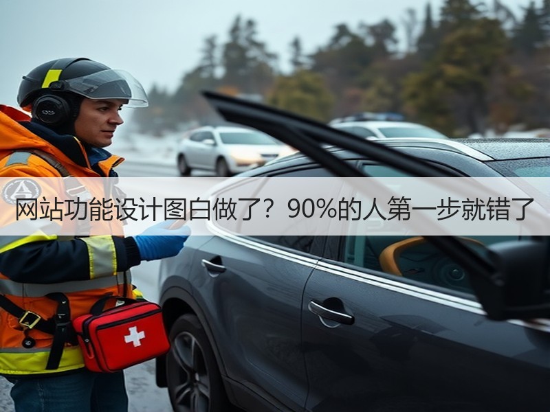 网站功能设计图白做了？90%的人第一步就错了