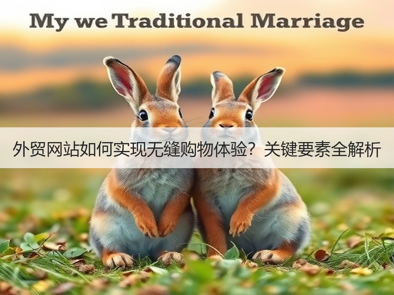 外贸网站如何实现无缝购物体验？关键要素全解析